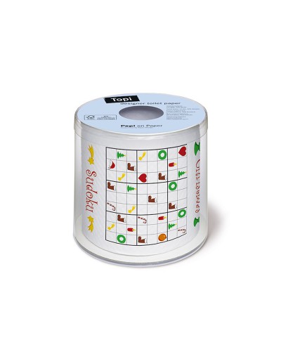 XMAS SUDOKU TOILET PAPER ROLL