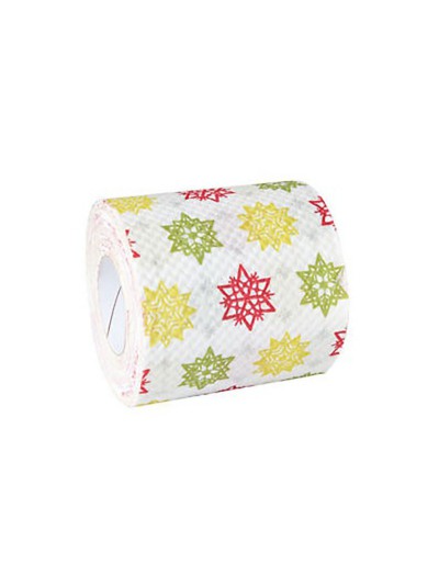Christmas designer toilet paper