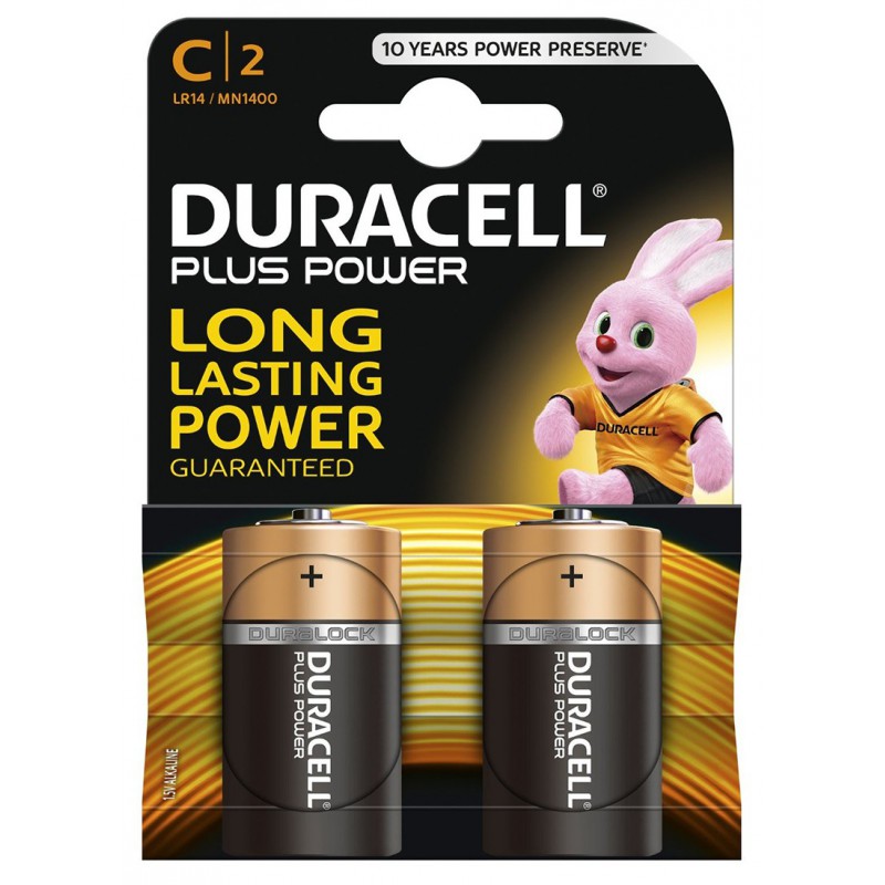 DURACELL PLUS POWER HALF-BACK BATTERIEN