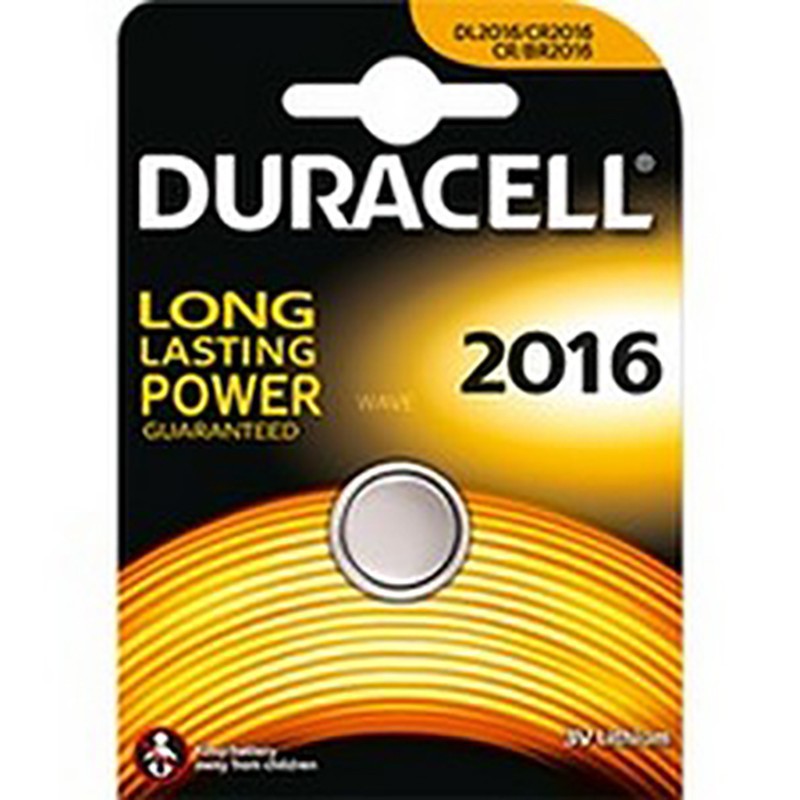 DURACELL ELECTRONICS CR2016 DURACELL ELECTRONICS CR2016