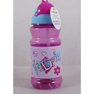 Plastic sports bottle