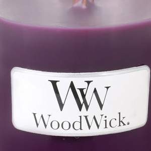 Woodwick Kerze kleine gewürzte Brombeere