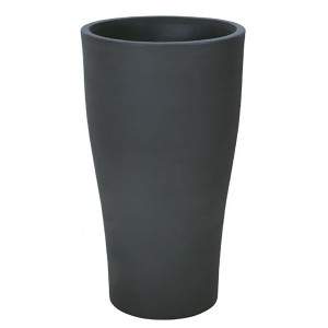 VASO TULUM DIÂMETRO PRETO/BRANCO 56