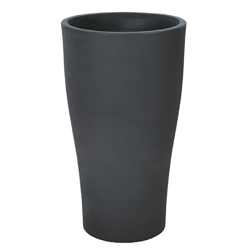 VASO TULUM DIÂMETRO PRETO/BRANCO 56