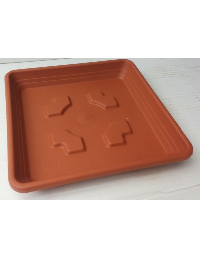 Sottovaso quadrato 25 cm