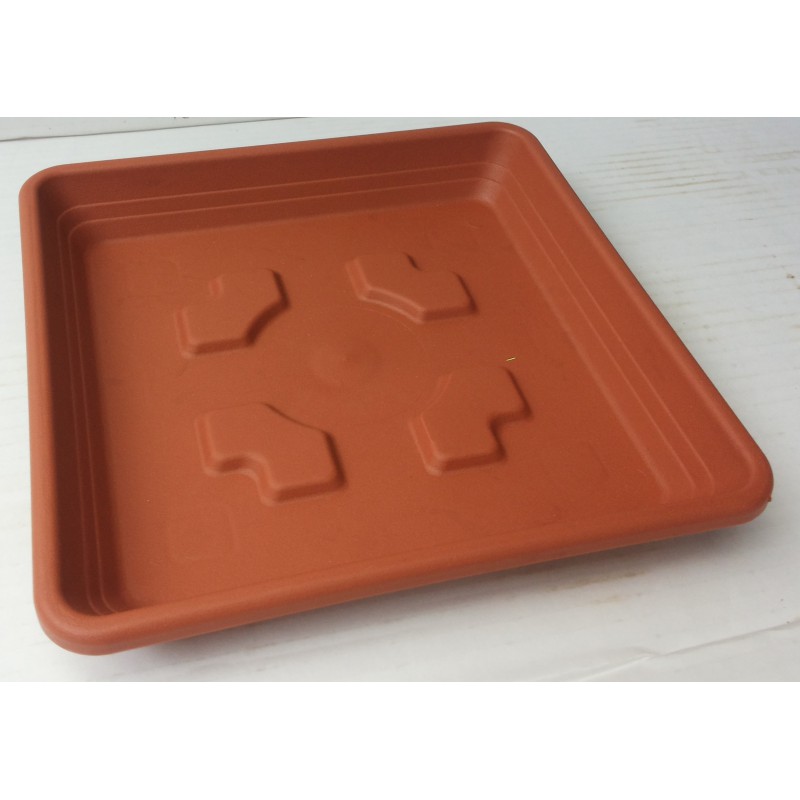 Subvaso cuadrado 25 cm Subvaso cuadrado 25 cm