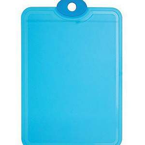 excelsa rainbow chopping board polypropylene light blue