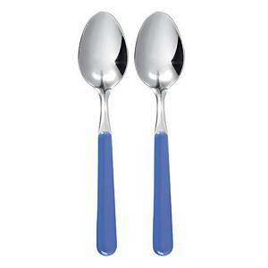 SET 2 SPOON TRENDY BLUE