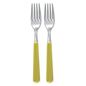 SET 2 TRENDY GREEN FORK