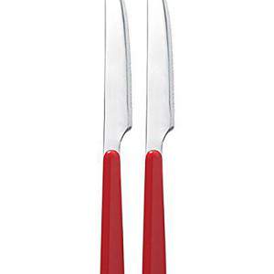 Excelsa Set Stainless Steel Red Knives