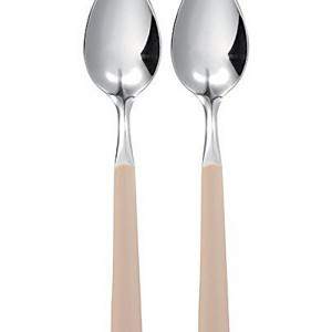 SET 2 SPOON TRENDY CREAM