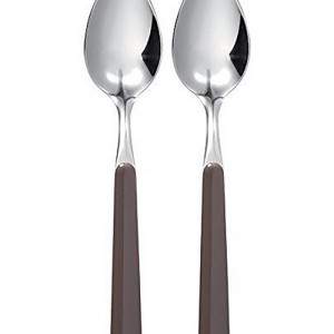 excelsa set spoons in stainless steel gray