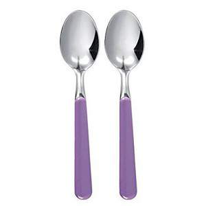 Excelsa Set of Spoons in Stainless Steel Lilac