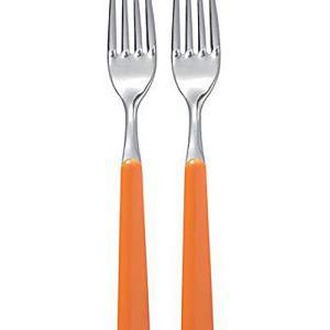 Excelsa Set Forks Steel Orange Stainless