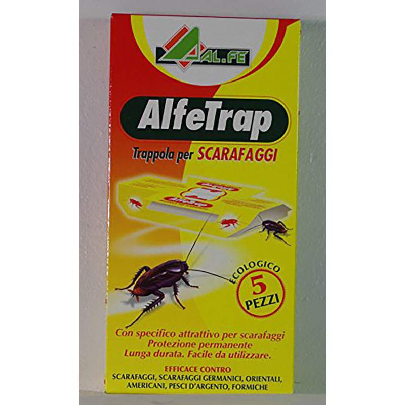 ALFETRAP PER SCARAFFAGI CON ATTRATTIVO 5PZ. ALFETRAP PER SCARAFFAGI CON ATTRATTIVO 5PZ.