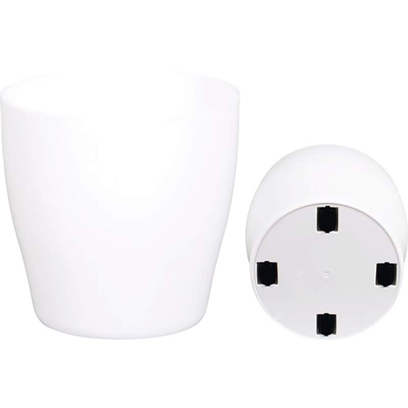 VASO LIVING diametro 35 CM RULLI CM INDOOR BIANCO VASO LIVING diametro 35 CM RULLI CM INDOOR BIANCO