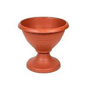 BELL PLANTER MET SOKKEL 30CM TERRACOTTA