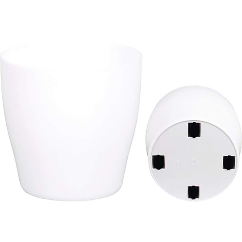 Vaso Living diametro 40 cm rulli cm Indoor BIANCO Vaso Living diametro 40 cm rulli cm Indoor BIANCO
