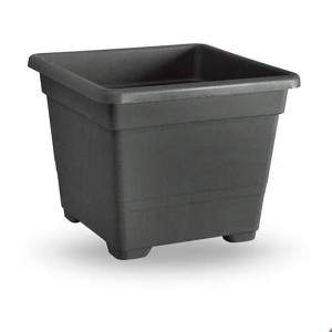 Pot carré 27cm ANTHRACITE