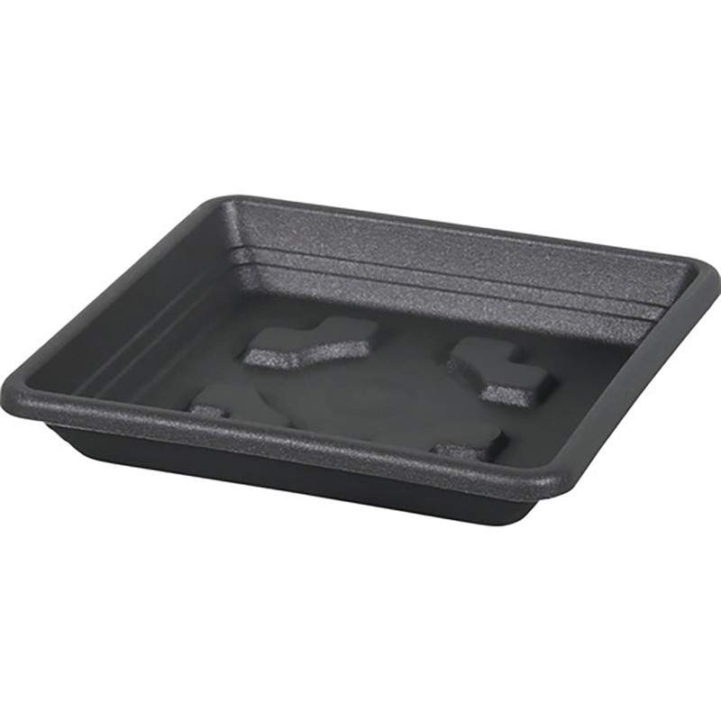 Sottovaso quadrato 20 cm ANTRACITE Sottovaso quadrato 20 cm ANTRACITE
