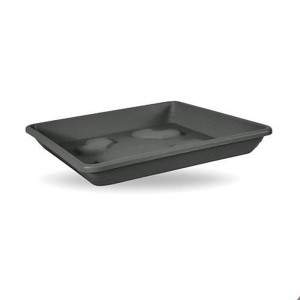 Sottovaso quadrato 25 cm ANTRACITE