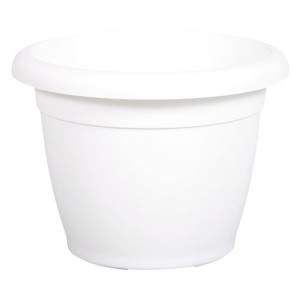 Vaso Naxos diametro 25 cm BIANCO