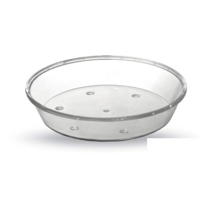 SOTTOVASO IRIS 12 cm INTÉRIEUR TRANSPARENT