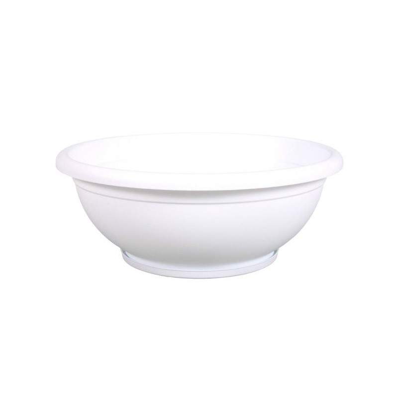 Miska Naxos ze spodkiem średnica 30 cm BIAŁA Miska Naxos ze spodkiem średnica 30 cm BIAŁA