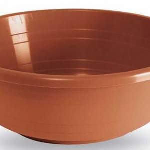 Tigela de cilindro de 20 cm TERRACOTTA de diâmetro