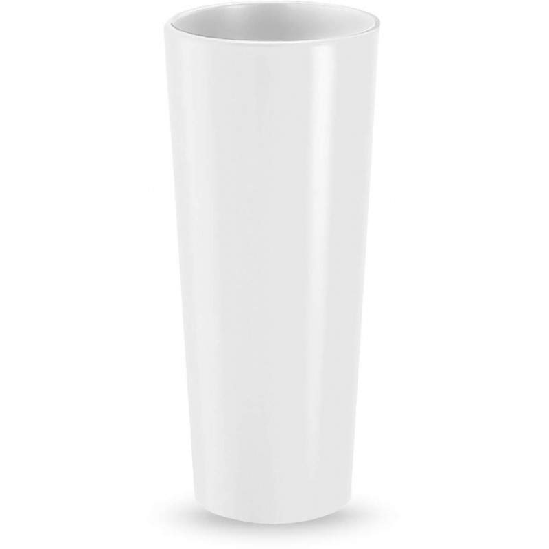 CACHE POT GENESIS ROT HIGH H 85 SHINY WHITE CACHE POT GENESIS ROT HIGH H 85 SHINY WHITE