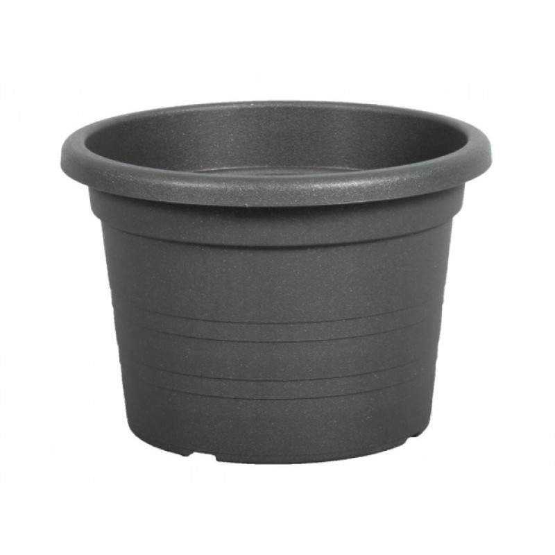 Jarrón de cilindro de 35 cm de diámetro ANTRACITE Jarrón de cilindro de 35 cm de diámetro ANTRACITE