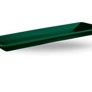 Saucer Flower Box Naxos Dark green Veca