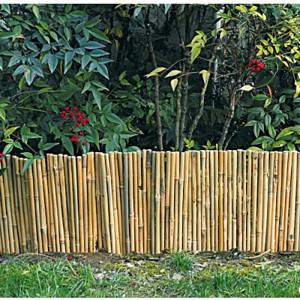 Fronteira ornamental de bambu