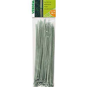 FASCETTA DENTELLATA GRIGIO 50PZ