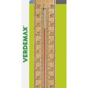 Klassieke houten thermometer