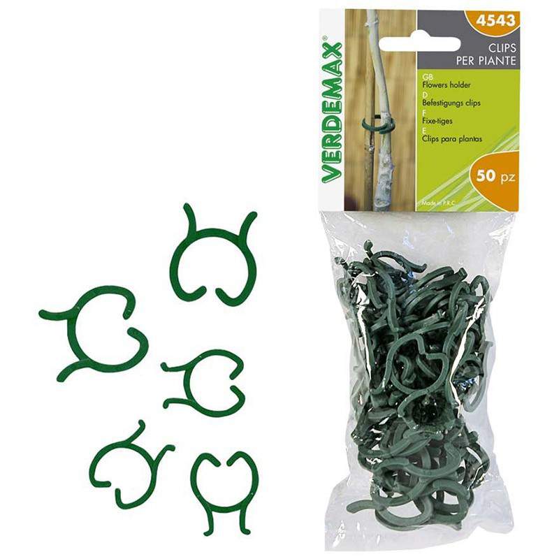 CLIPS FOR PLANTS 3 MEASURES 50PZ CLIPS FOR PLANTS 3 MEASURES 50PZ