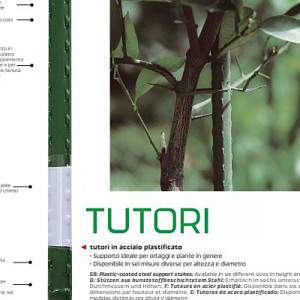 TUTORE ACCIAIO PLAST. cm 210