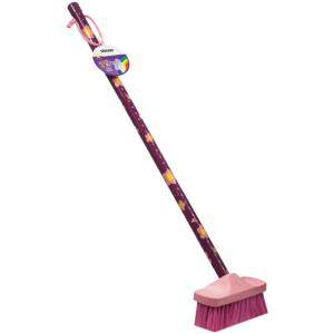 GARDEN BROOM 78CM PINK KIDS GARDEN COLOUR