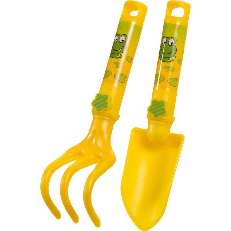 SET ATTREZZI GIARDINAGGIO GIALLO KIDS GARDEN