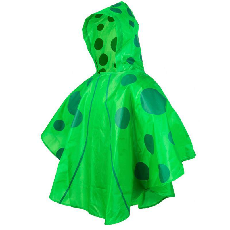 PONCHO IMPERMEABILE VERDE KIDS GARDEN