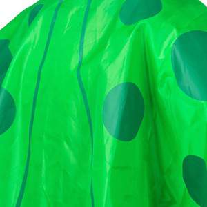 GROENE WATERDICHTE PONCHO KINDERTUIN