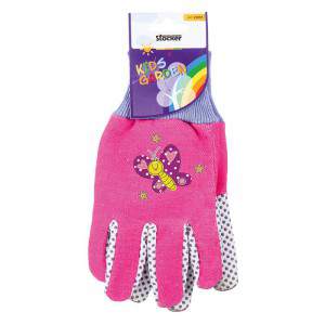 GUANTEs para bebé rosa KIDS GARDEN