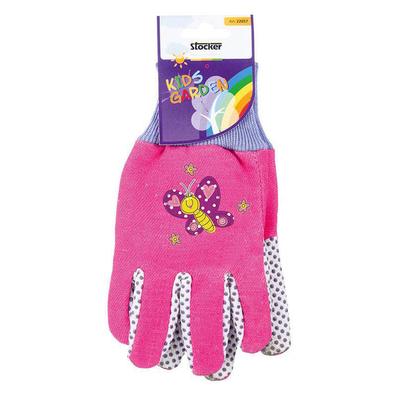 Guanti da bambino rosa KIDS GARDEN Guanti da bambino rosa KIDS GARDEN