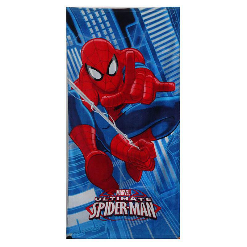 TELO MARE COT SPIDERMAN 70X140/300 GSM TELO MARE COT SPIDERMAN 70X140/300 GSM
