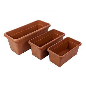 Jardinera RUSTIC MAXI 55cm TERRACOTTA