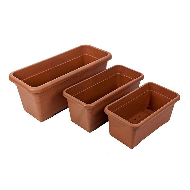 RUSTICA MAXI 55 cm TERRACOTTA flower box