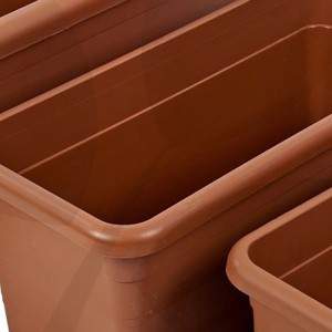 RUSTICA MAXI 55 cm TERRACOTTA flower box