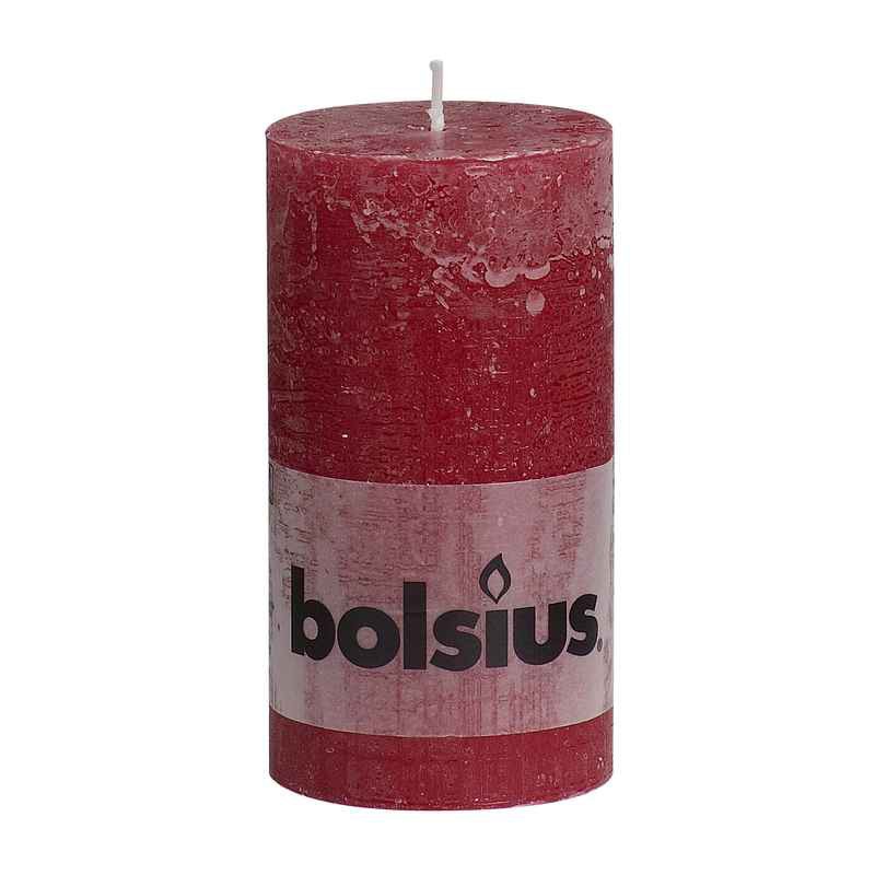 PILLAR cylindrical candle 130 68 RUSTIC WIN