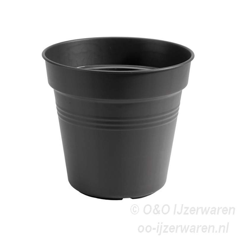GREEN BASICS GROWPOT 15 cm LIVING BLACK GREEN BASICS GROWPOT 15 cm LIVING BLACK