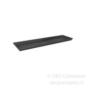 GRÜNE BASICS TROUGH SAUCER 50 cm LIVING BLACK